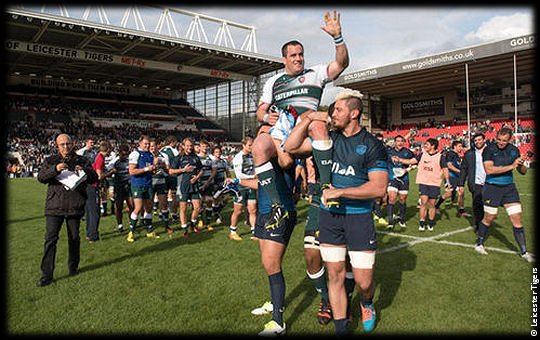 Leicester Tigers Argentina Marcos Ayerza send off